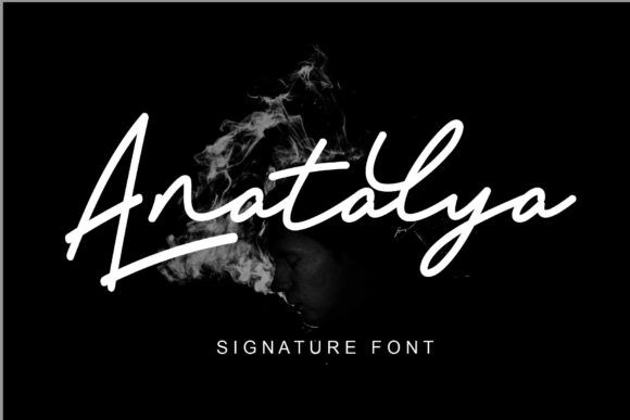 Anatalya: A Premium Script Handwritten Font for Makers