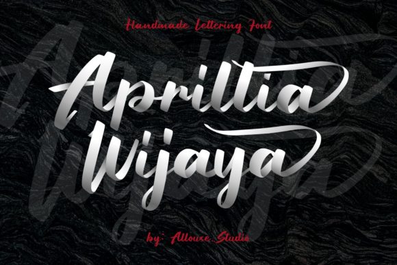 Aprillia Wijaya: A Flowing Script Font for Branding