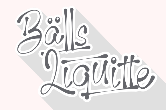 Balls Liquitte: The Script Handwritten Font for Marketers