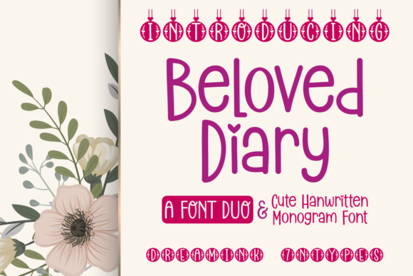 Beloved Diary Font for Whimsical Web Design