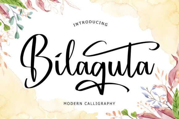 Bilaguta: The Modern Script Font for Brands