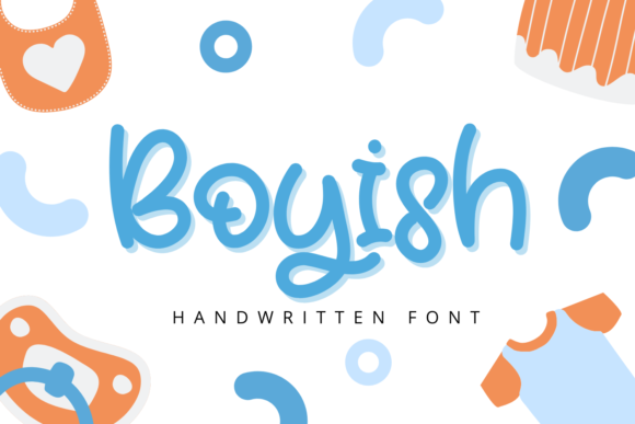 Boyish Font: A Playful Typeface for Crafters
