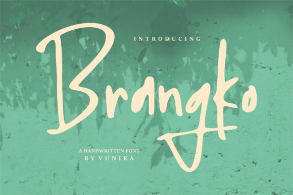 Brangko Font: A Designer’s Guide to Handwritten Branding