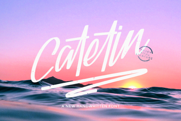Catetin: A Bold Script Handwritten Font for Branding