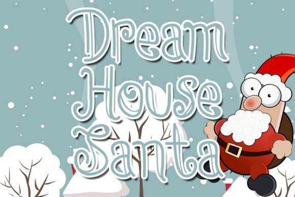 Dream House Santa Font for Elegant Branding