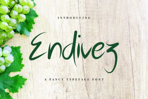 Endivez: A Modern Handwritten Typeface for Branding