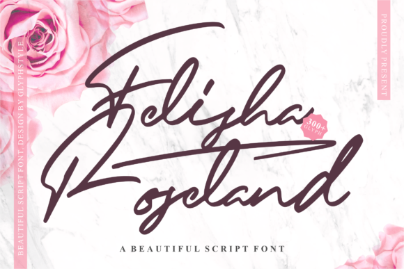 Felisha Roseland: A Smooth Handwritten Font for Makers