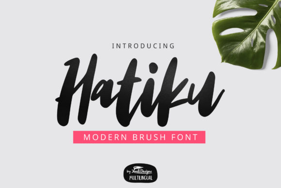 Hatiku Font Review: A Playful Script for Creative Projects