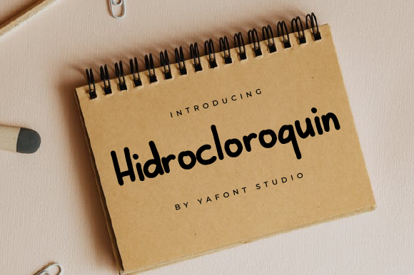 Hidrocloroquin: A Casual Script Font for Web Design