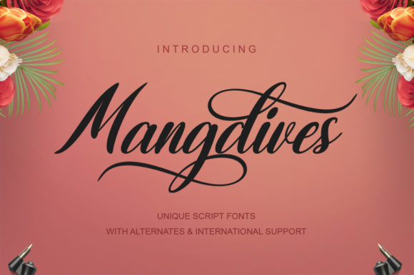 Mangdives: A Timeless Script Handwritten Font for Web Design