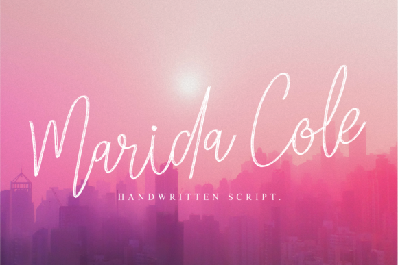 Marida Cole Font Review for Handmade Brands