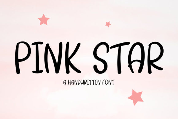 Pink Star: The Perfect Handwritten Font for Crafters