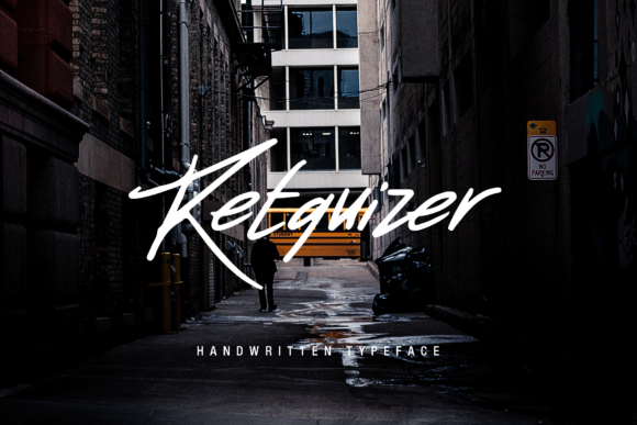 Retquizer: A Modern Handwritten Font for Web Design