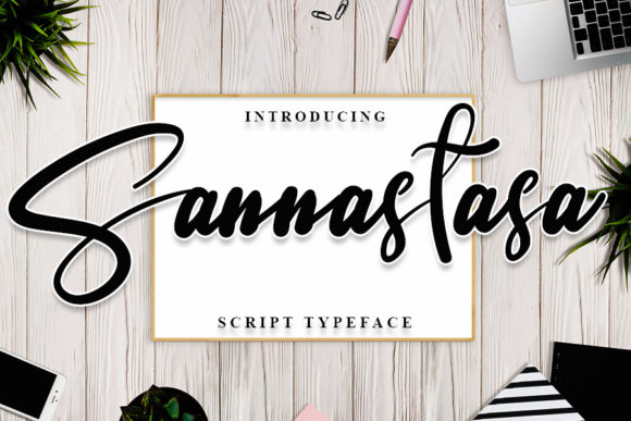 Sannastasa Font Review: Elegant Script for Designers