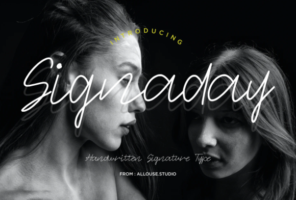 Signaday: A Delicate Typeface for Modern Editorial Design