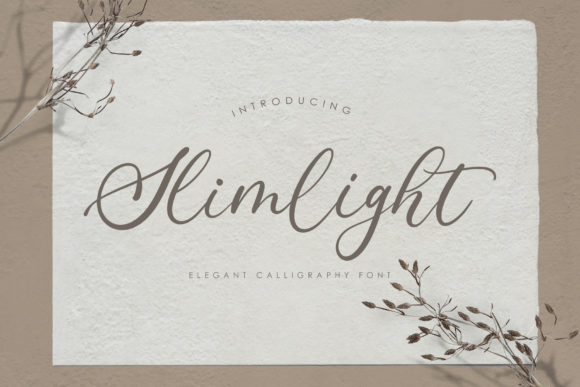 Slimlight Font: Elevate Your Campaign Visuals