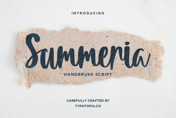 Summeria Font: Bold Branding for Small Business